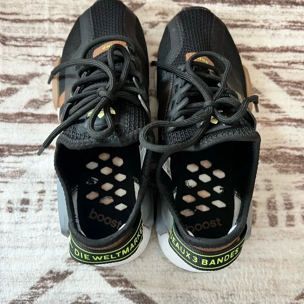 Adidas NMD Black and Brown Sneakers - Picture 10 of 11